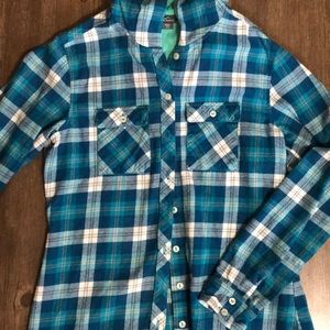 Eddie Bauer Hooded Flannel